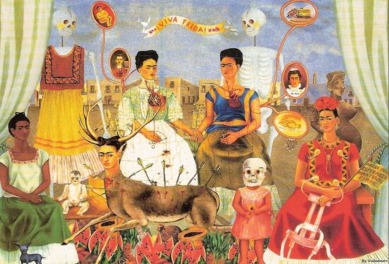 greeting card frida kahlo's