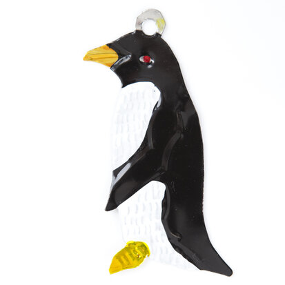 figuur van blik pinguin