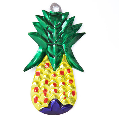 figuur van blik ananas