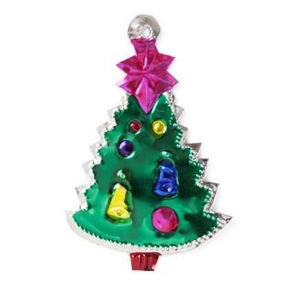 figuur van blik kerstboom groen luxe