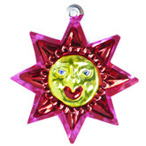 figuur van blik zon rood