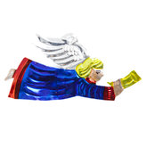 figuur van blik engel trompet blauw