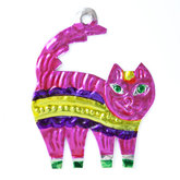 figure of can cat pink