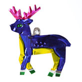 figure of can deer blue