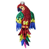 figure of can parrot red