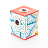 om de hoek kijkertje rode zijkanten