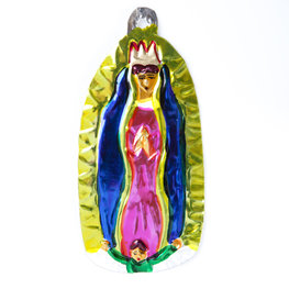 figuur van blik guadalupe blauw