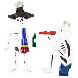 figuren van blik los mexicanos