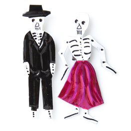 magneetjes van blik het paar